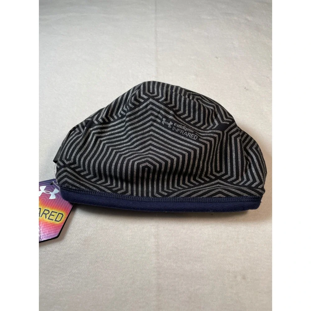 Under Armour Youth ColdGear‎ Infrared Fleece Beanie Navy Blue OSFA NWT